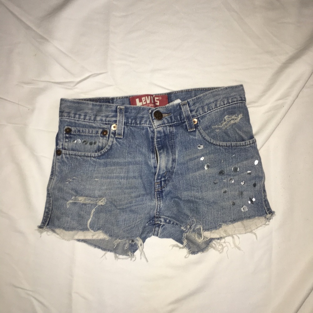 Vintage Levi Shorts Light Wash